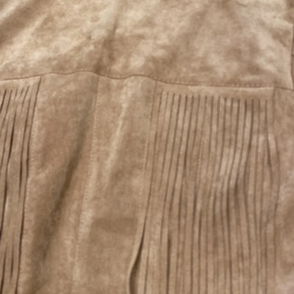 NWOT- BCBG FAUX SUEDE FRINGE BOLERO JACKET - Picture 5 of 5